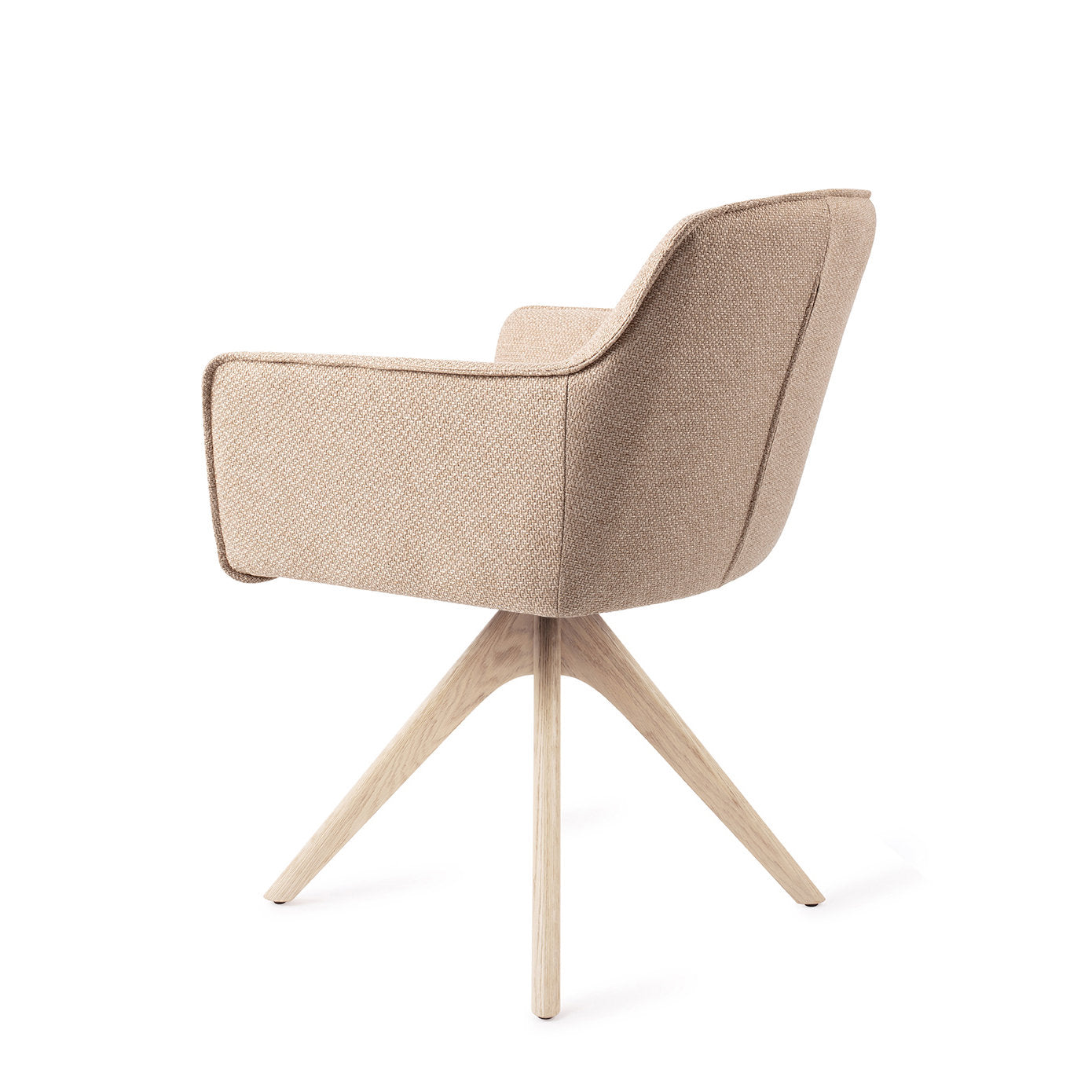 Eetkamerstoel Hofu - wild walnut - Revolve oak bleach