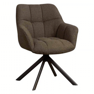 Eetkamerstoel alba alpine dark brown