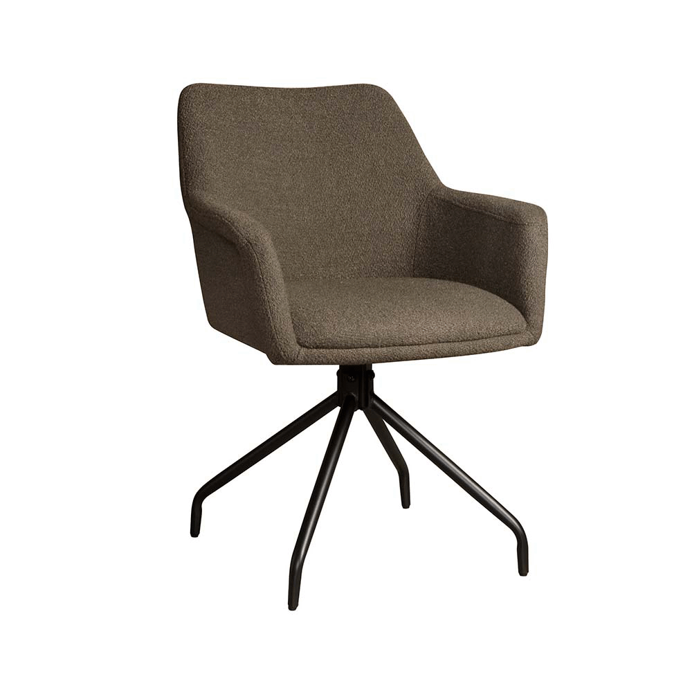 Eetkamerstoel ortana Alpine dark brown