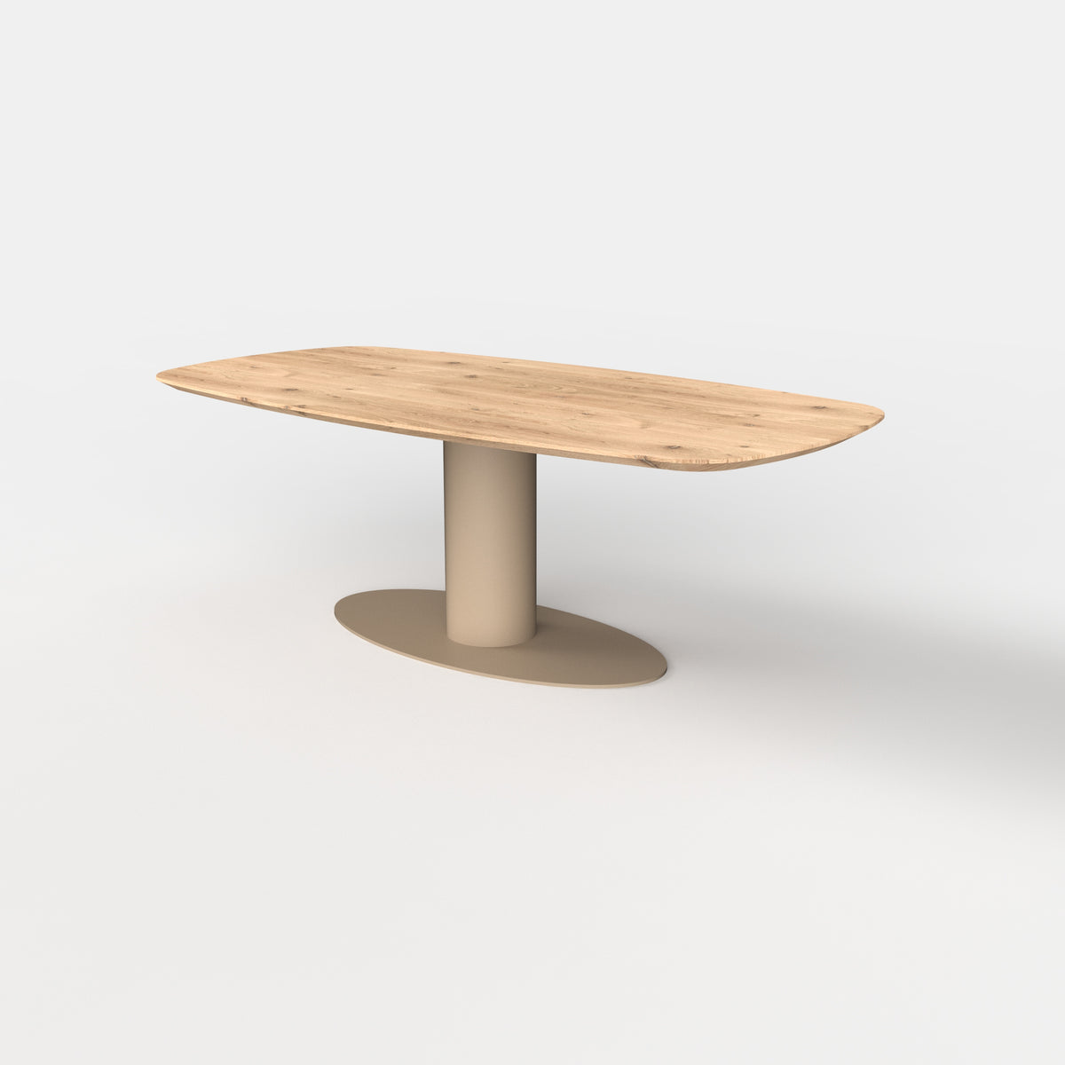 Deens ovale eiken eettafel Avaro