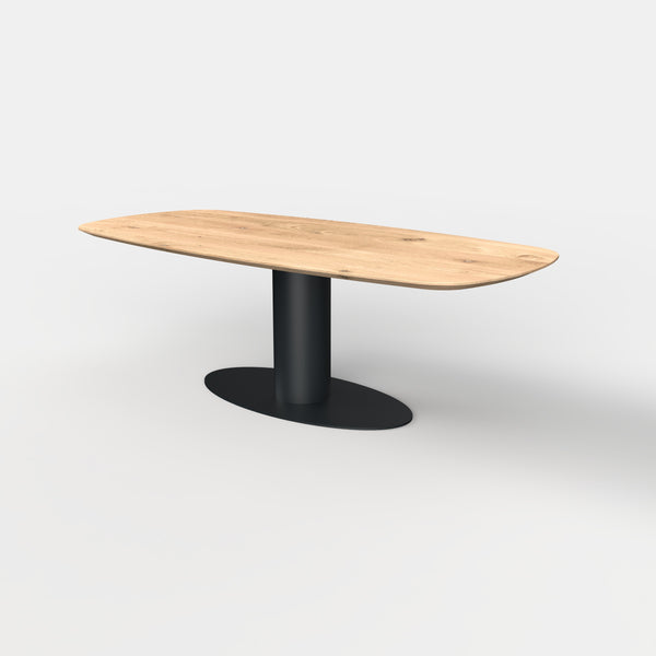 Deens ovale eiken eettafel Avaro