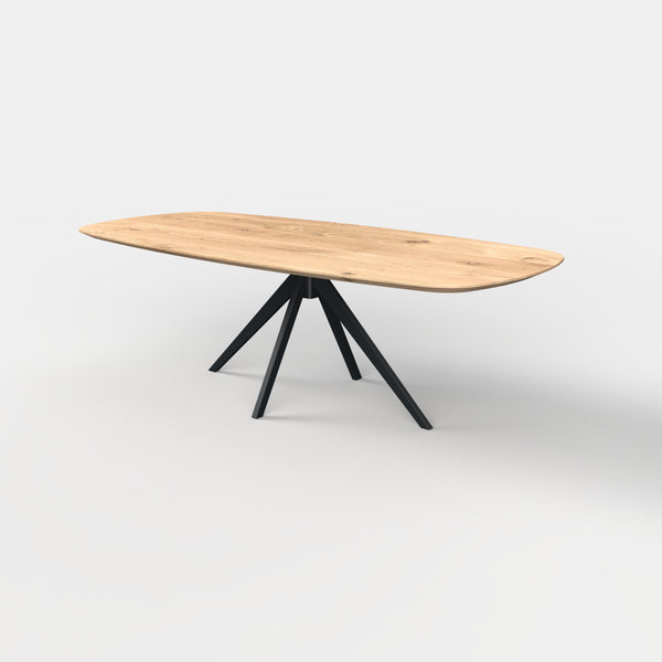 Deens ovale eiken eettafel Lente