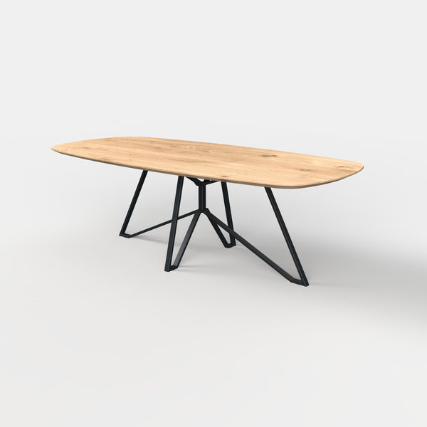 Deens ovale eiken eettafel mila