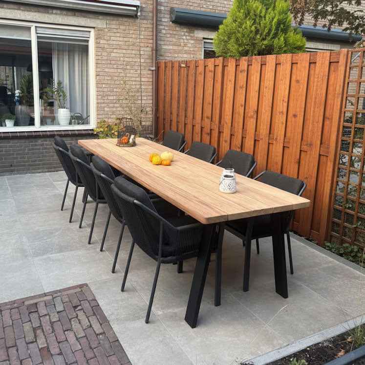 Iroko hardhouten tuintafel Sophie