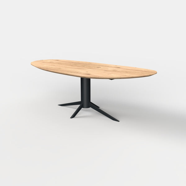 Organische eiken eettafel levi