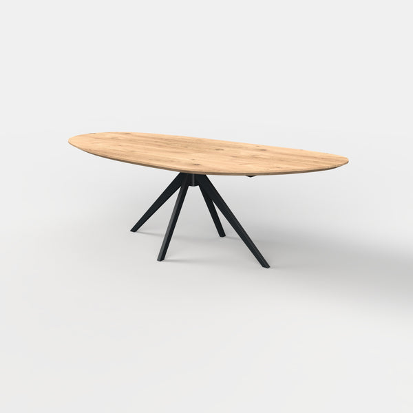 Organische eiken eettafel Lente
