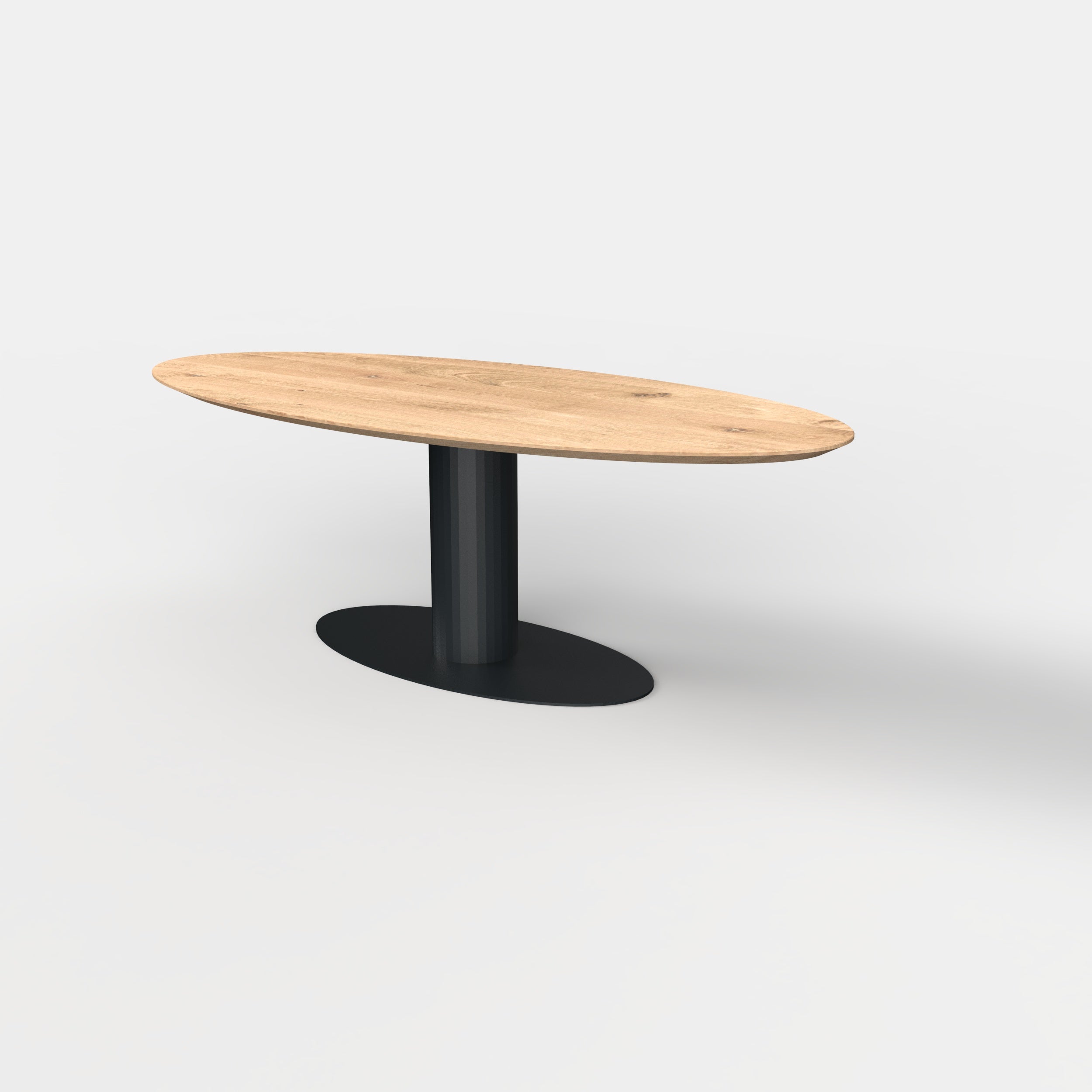 Ovale eiken eettafel Avaro