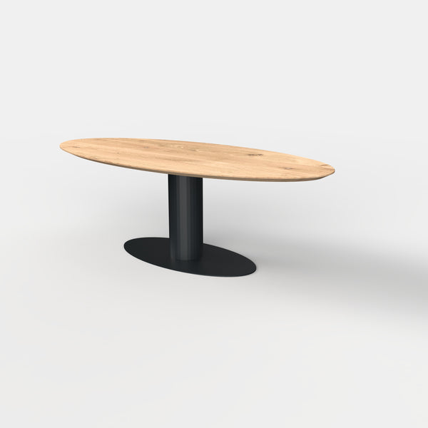 Ovale eiken eettafel Avaro