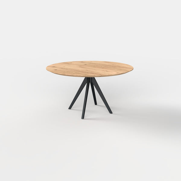Ronde eiken eettafel Lente