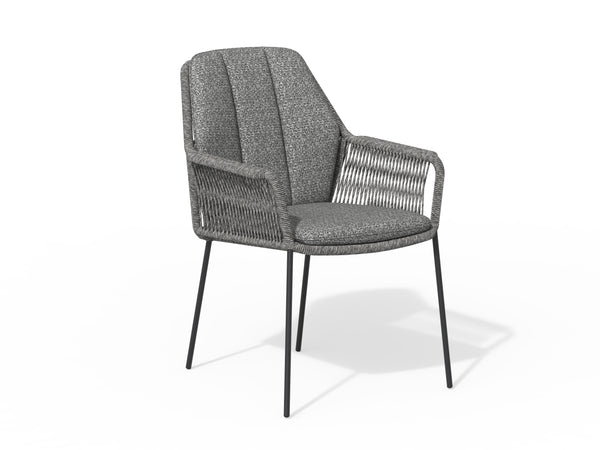 Tuinstoel gloria charcoal