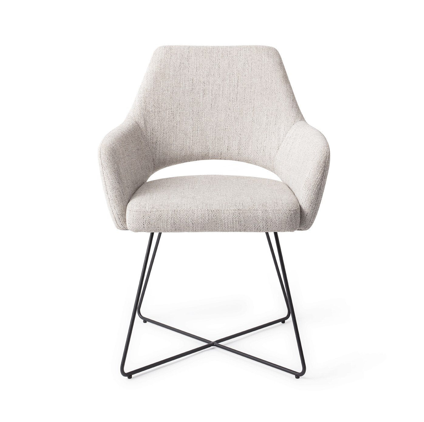 Eetkamerstoel Yanai - pigeon - cross black