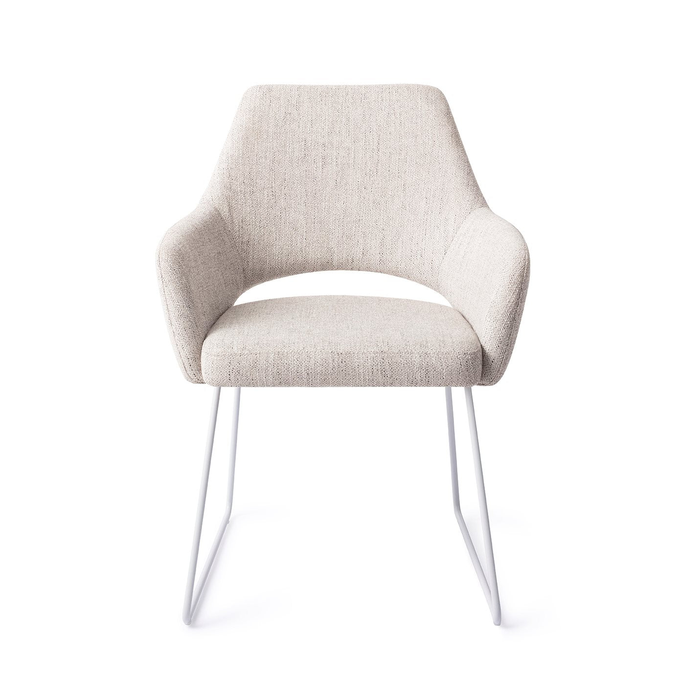 Eetkamerstoel Yanai - pigeon - slide white