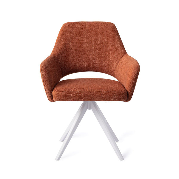 Eetkamerstoel Yanai - Tuscan terra - turn white