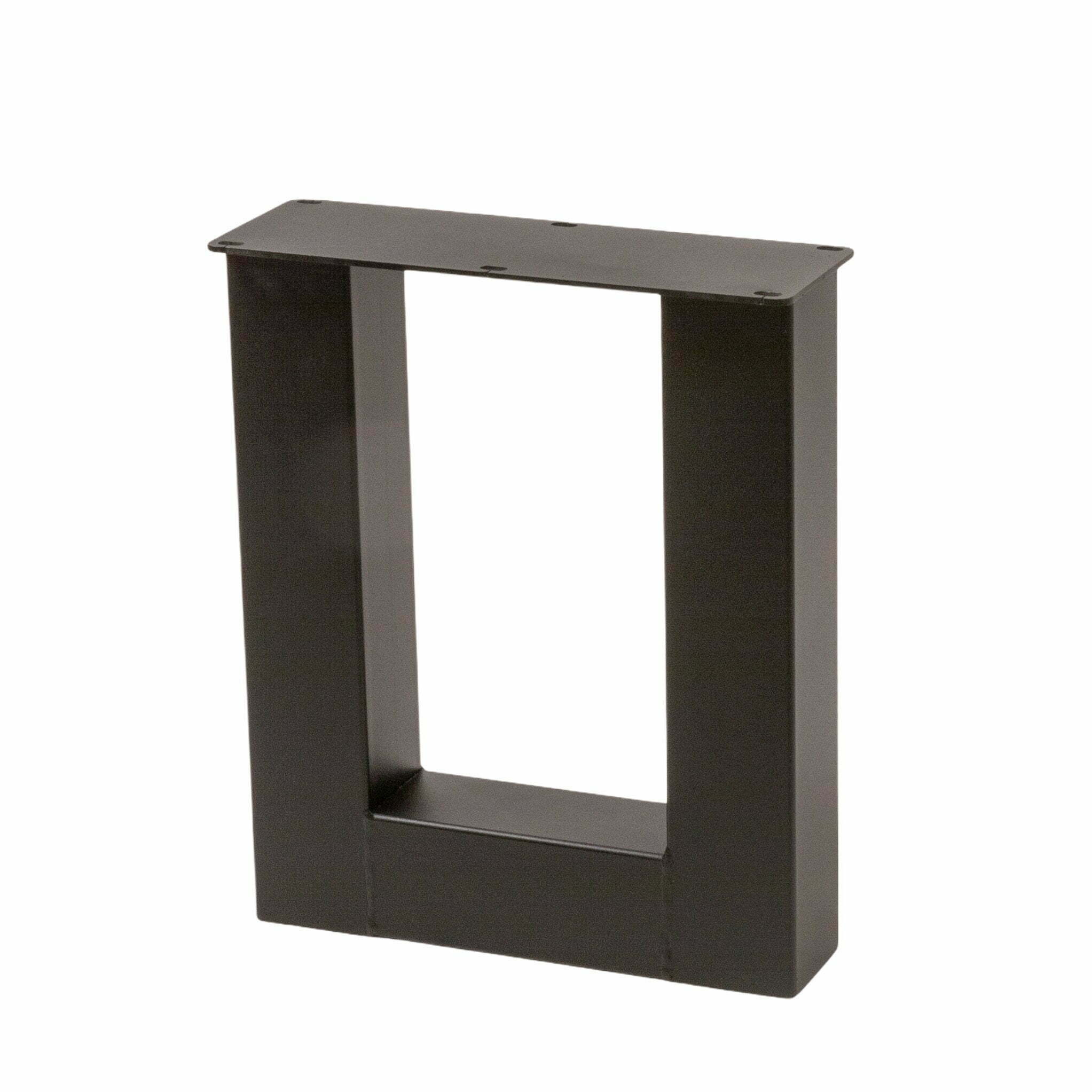 Stalen U-poten bank 8x8 cm